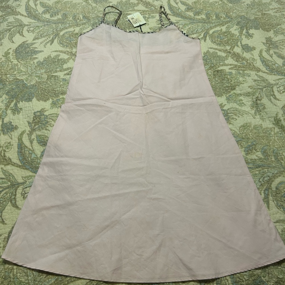 Burberry Light Pink Camisole with Check Trim size small - Picture 8 of 14